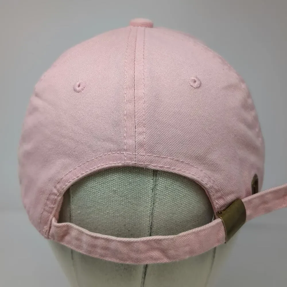 ChokLids Baseball Cap Pink OSFM Elephant Head Embroidery Adjustable Strap Hat